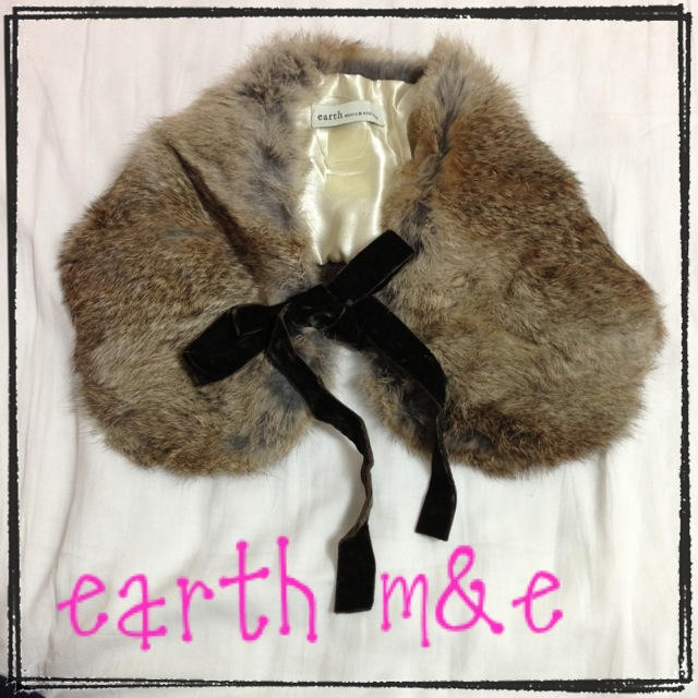 earth music & ecology(アースミュージックアンドエコロジー)のearth m&e＊ファーティペット レディースのファッション小物(マフラー/ショール)の商品写真