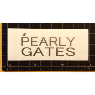 パーリーゲイツ(PEARLY GATES)のパーリーゲイツ カッティングステッカー！(その他)