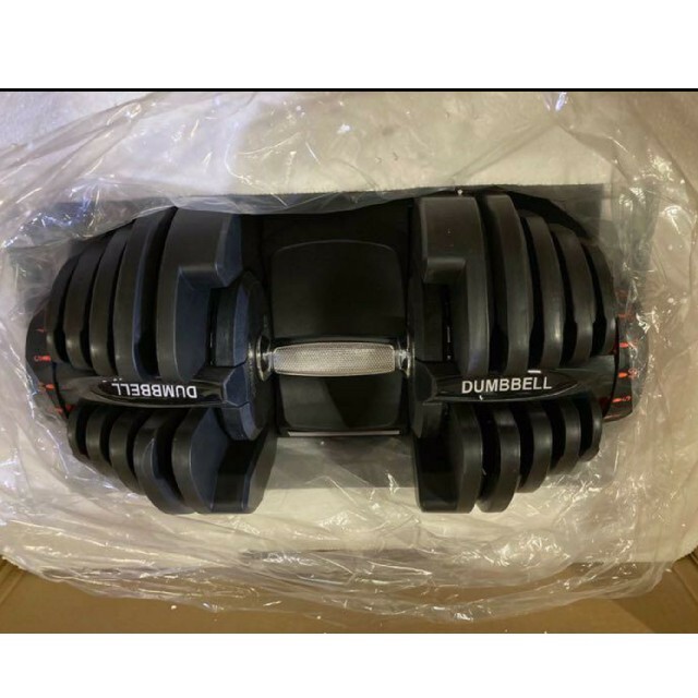 可変式ダンベル 40kg 2個セット 鉄アレイ アジャスタブルダンベル 筋