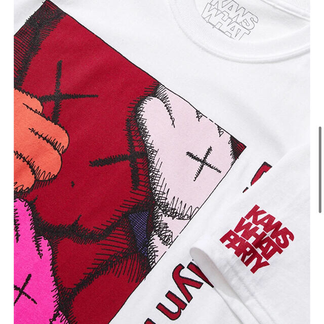 ⭐︎希少⭐︎KAWS WHAT PARTY展公式グッズ“URGE”TシャツXXL メンズのトップス(Tシャツ/カットソー(半袖/袖なし))の商品写真