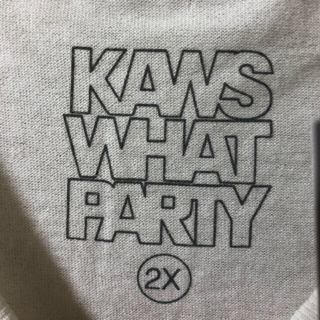 ⭐︎レア⭐︎ 新品 KAWS “SPACE”Tシャツ WHAT PARTY展