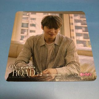 ジェジュン　オン・ザ・ロード　HMVのコースター(アイドルグッズ)