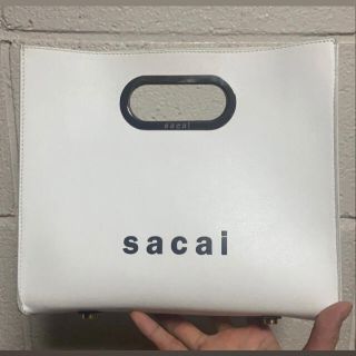 サカイ(sacai)のsacai ハンドバッグ　ショッパーバッグ(トートバッグ)