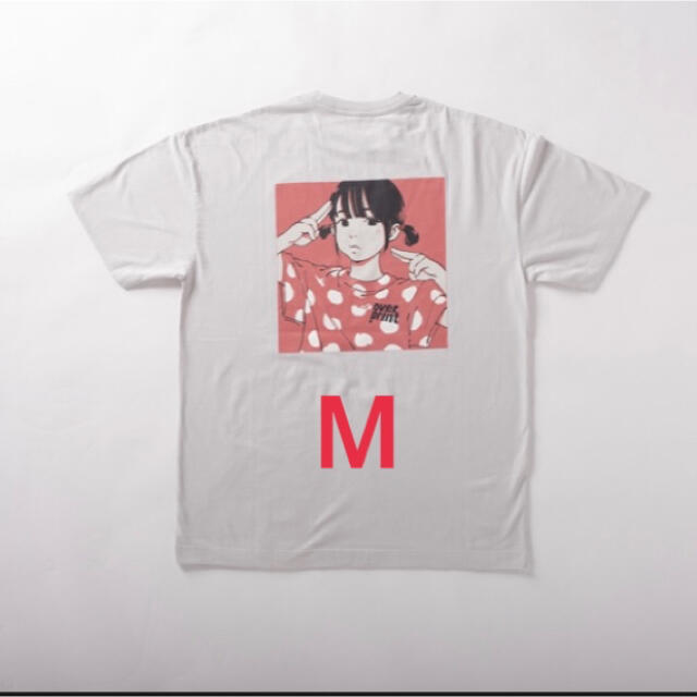 【Mサイズ】OVERPRINT × なえなの × 古塔つみ グレー メンズのトップス(Tシャツ/カットソー(半袖/袖なし))の商品写真