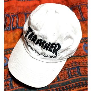 スピンズ(SPINNS)の連休SALE♡THRASHER キャップ ホワイト(キャップ)