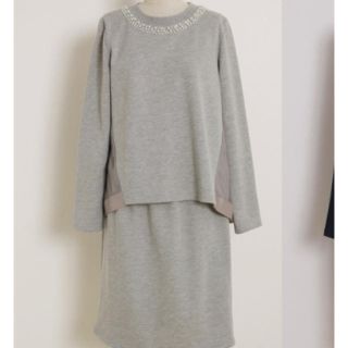 トッコ(tocco)の♡新品 バックフリルセットアップ♡(ひざ丈ワンピース)