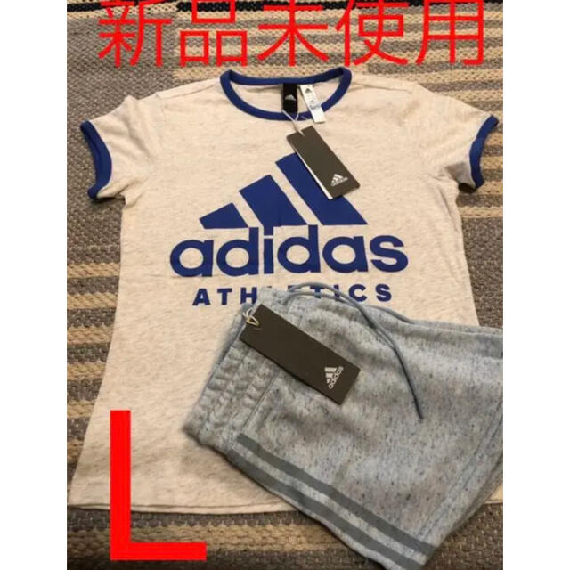 adidas(アディダス)の❣️ 新品　アディダス　ランニング レディース半袖Tシャツ　ショートパンツセット レディースのトップス(Tシャツ(半袖/袖なし))の商品写真