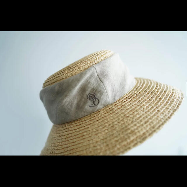 完売　the9shop summer hat  ベージュ