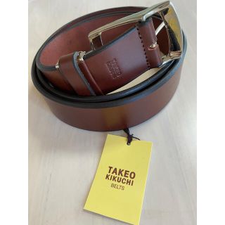 タケオキクチ(TAKEO KIKUCHI)のkaori様　新品未使用　タケオキクチ　ベルト　牛革　(ベルト)