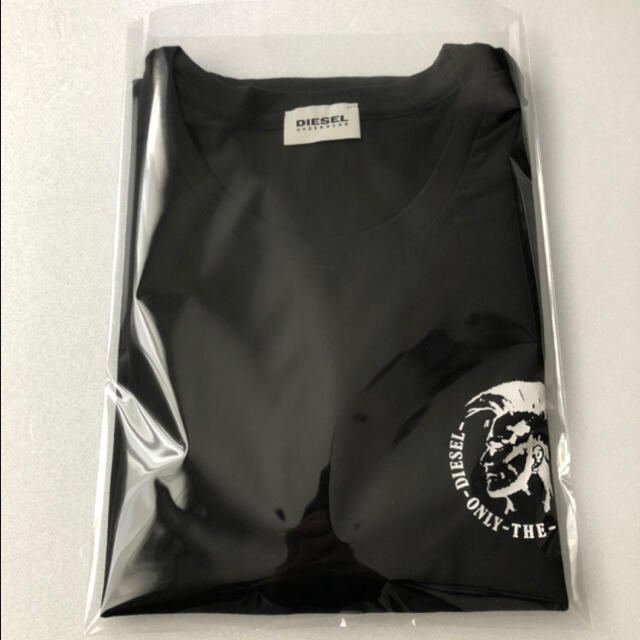 DIESEL(ディーゼル)のディーゼル　メンズM　Tシャツ　 クルーネックシャツ　ブラック　インナーシャツ メンズのトップス(Tシャツ/カットソー(半袖/袖なし))の商品写真