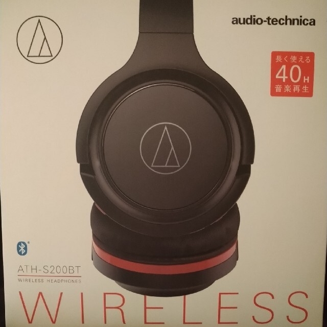 audio-technica(オーディオテクニカ)の☆namo☆専用ワイヤレスヘッドフォン　ATH-S200BT スマホ/家電/カメラのオーディオ機器(ヘッドフォン/イヤフォン)の商品写真