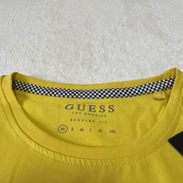 GUESS(ゲス)の【匿名配送】新品・未使用タグ付　guessフロントロゴ　Tシャツ メンズのトップス(Tシャツ/カットソー(半袖/袖なし))の商品写真