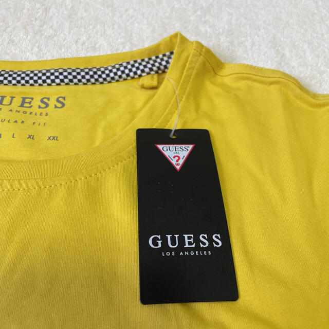 GUESS(ゲス)の【匿名配送】新品・未使用タグ付　guessフロントロゴ　Tシャツ メンズのトップス(Tシャツ/カットソー(半袖/袖なし))の商品写真