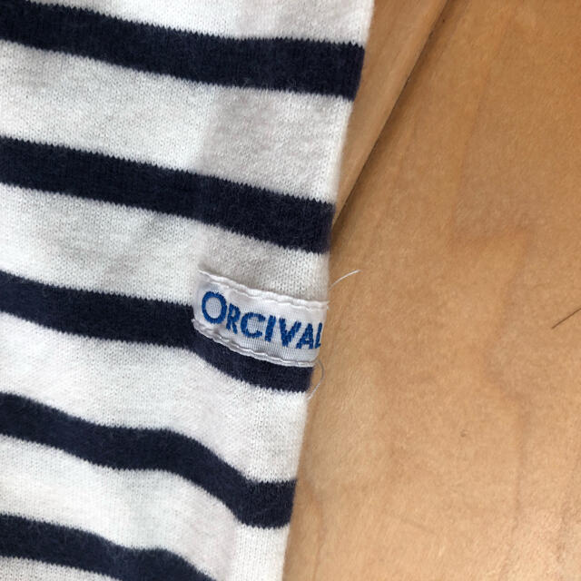 ORCIVAL(オーシバル)の【よっこまちさん専用】オーシバル ボーダーカットソー 7分袖 メンズのトップス(Tシャツ/カットソー(七分/長袖))の商品写真