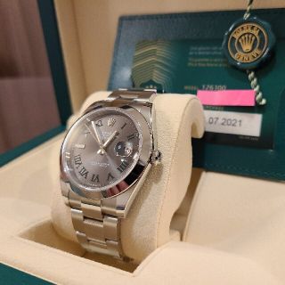 ロレックス(ROLEX)の『だんな様専用』ロレックス デイトジャスト41 スレートローマン(腕時計(アナログ))