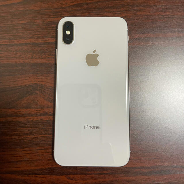 iPhone X シルバー　64GBスマートフォン本体