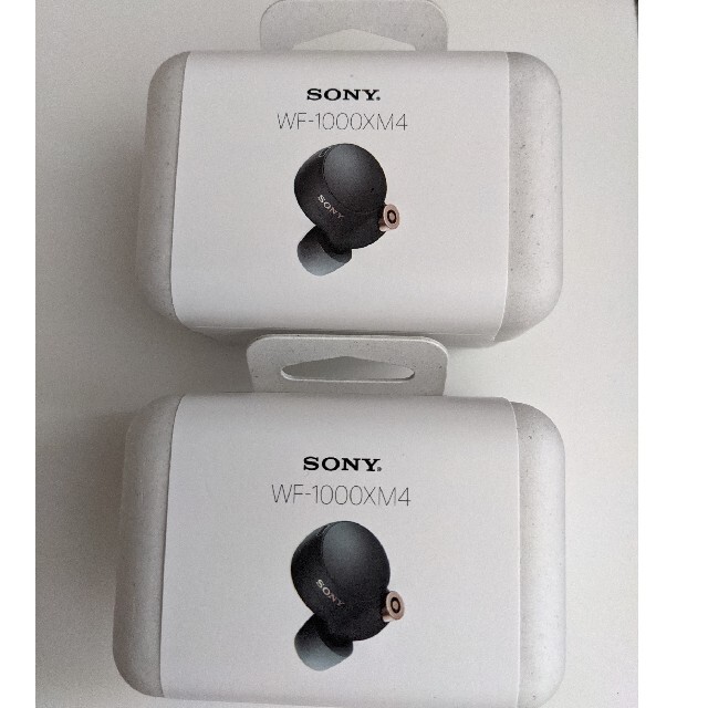 く日はお得♪ SONY - 2台 ワイヤレスイヤホン ブラック ソニー WF