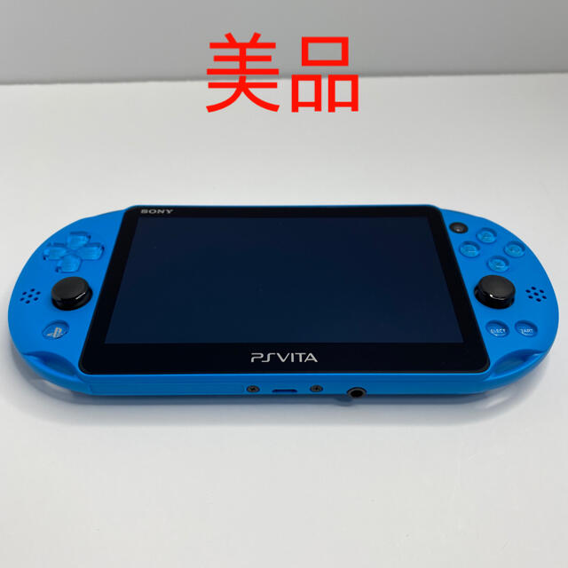 SONY psvita 本体 PCH-2000 ZA23 アクアブルー