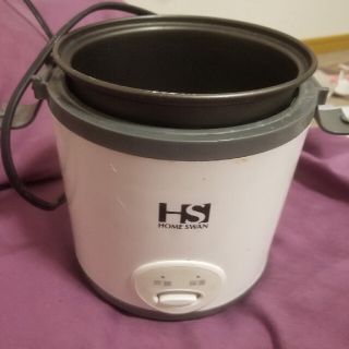 HSホームスワン ミニ炊飯器 SRC-15(炊飯器)