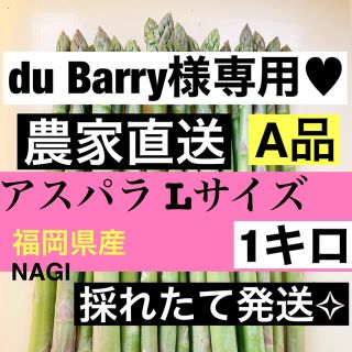 du Barry様専用♥アスパラLサイズ(野菜)