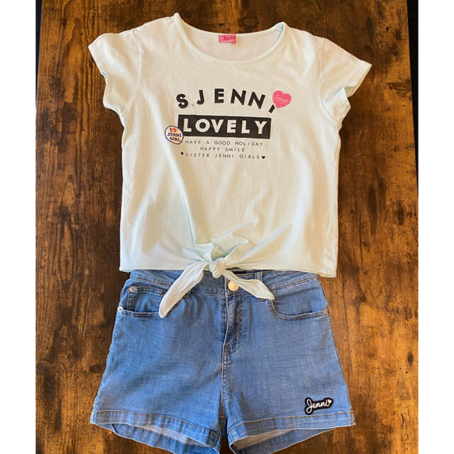 JENNI(ジェニィ)のsister Jenni Tシャツ&ショートパンツ キッズ/ベビー/マタニティのキッズ服女の子用(90cm~)(Tシャツ/カットソー)の商品写真