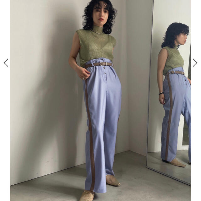 Ameri VINTAGE(アメリヴィンテージ)のSQUAMOSA PLEATS TOP レディースのトップス(カットソー(半袖/袖なし))の商品写真