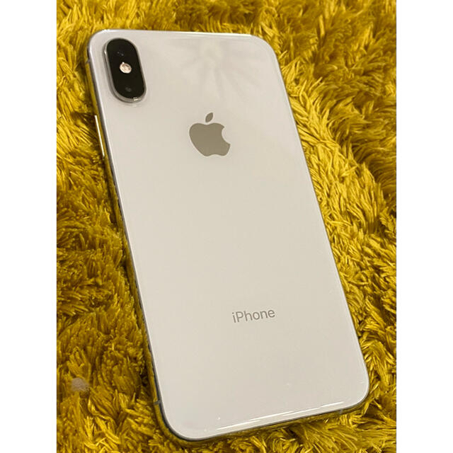 iPhone Xs Silver 64GB SIMフリー - スマートフォン本体