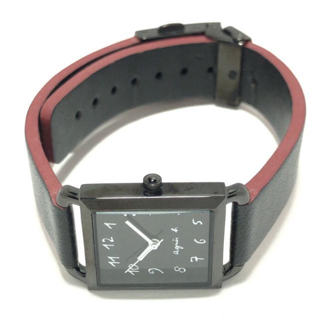 アニエスベー 腕時計 - VJ21-K968 黒 1