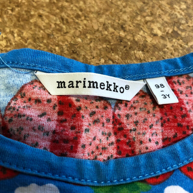 marimekko(マリメッコ)のマリメッコ　ワンピース　子供服 キッズ/ベビー/マタニティのキッズ服女の子用(90cm~)(ワンピース)の商品写真