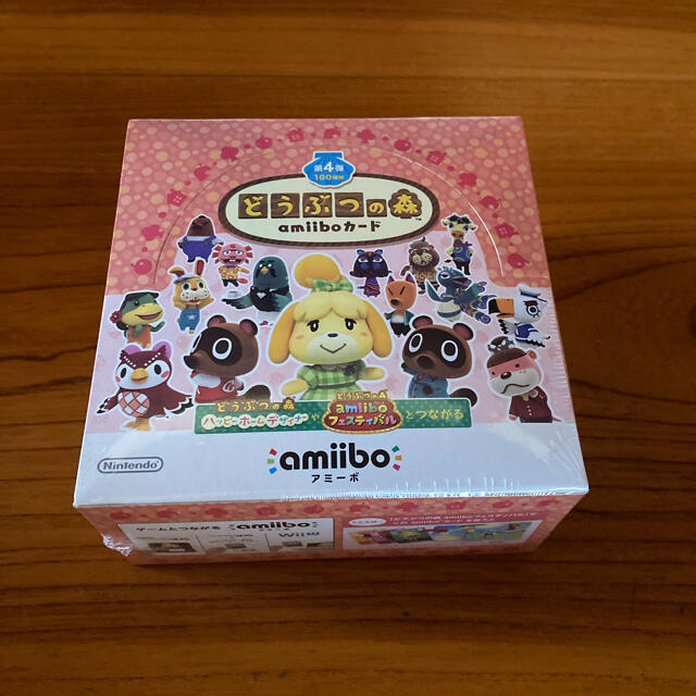 どうぶつの森 第4弾 1BOX 50パック amiiboカード