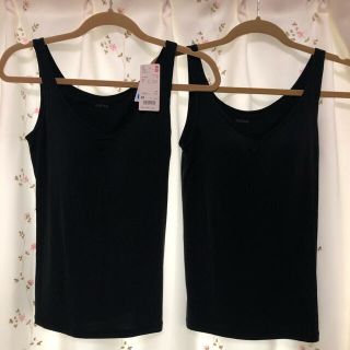 ユニクロ(UNIQLO)のUNIQLO ユニクロ ブラトップ タンクトップ　ブラトップ　（２枚セット）(タンクトップ)