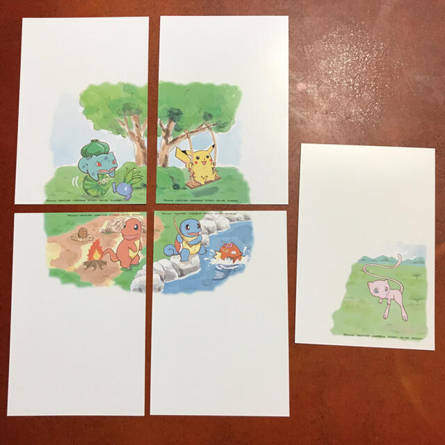 ポケモン(ポケモン)のポケットモンスターの絵葉書3セット エンタメ/ホビーの声優グッズ(写真/ポストカード)の商品写真