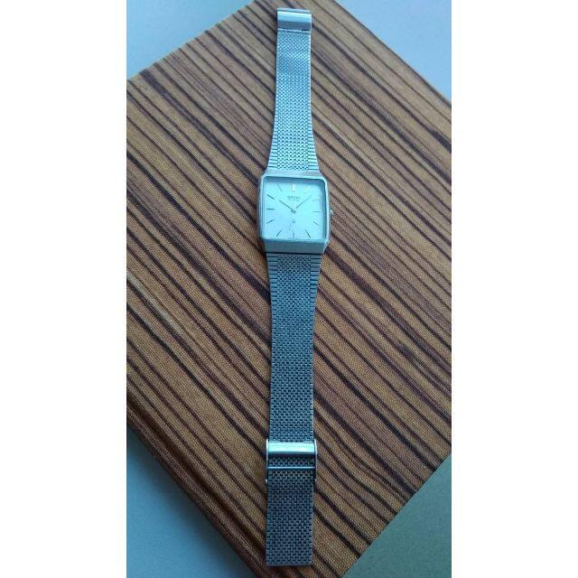 SEIKO(セイコー)の希少ビンテージ SEIKOセイコー QUARTZクウォーツ スクエア型 腕時計 メンズの時計(腕時計(アナログ))の商品写真