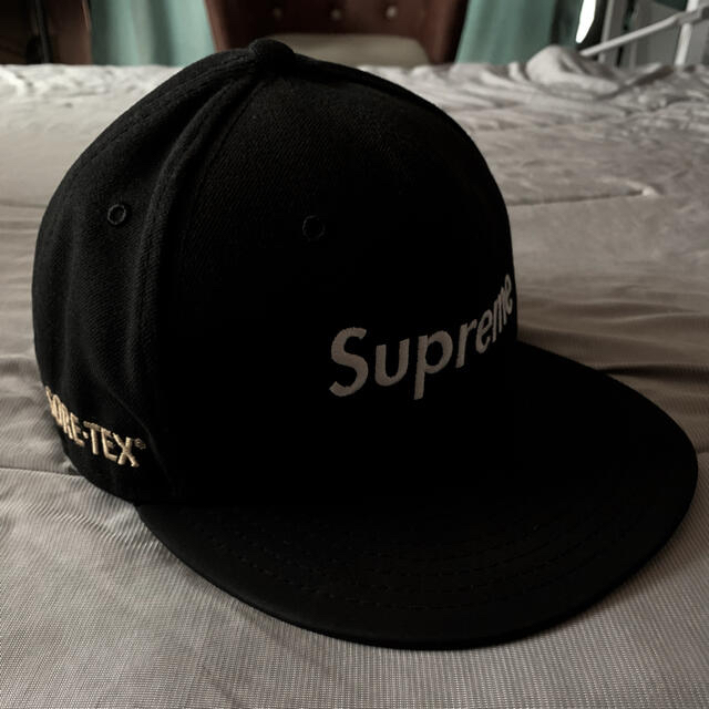 新品Supreme Gore-Tex Newera ボックスロゴ 黒58.7