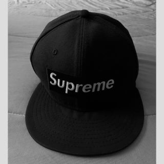 新品Supreme Gore-Tex Newera ボックスロゴ 黒58.7