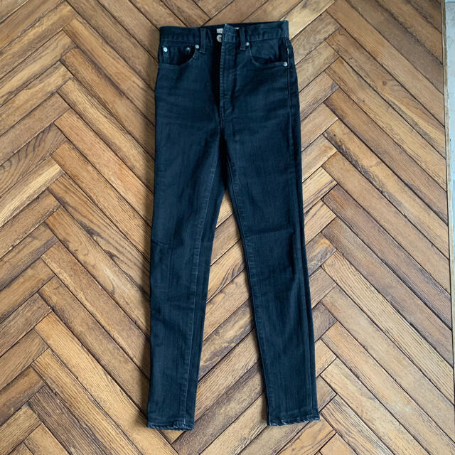 新品 moussy HW Rebirth BLACK SKINNY 24