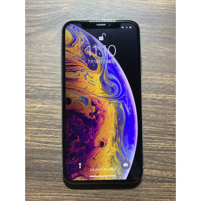 SIMフリー iphone XS 64GB ガラス割れスマートフォン/携帯電話