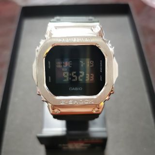 ジーショック(G-SHOCK)のdw-5600bb  ハーフメタルカスタム(腕時計(デジタル))