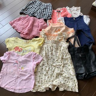 80 半袖　半ズボン　夏服(Ｔシャツ)