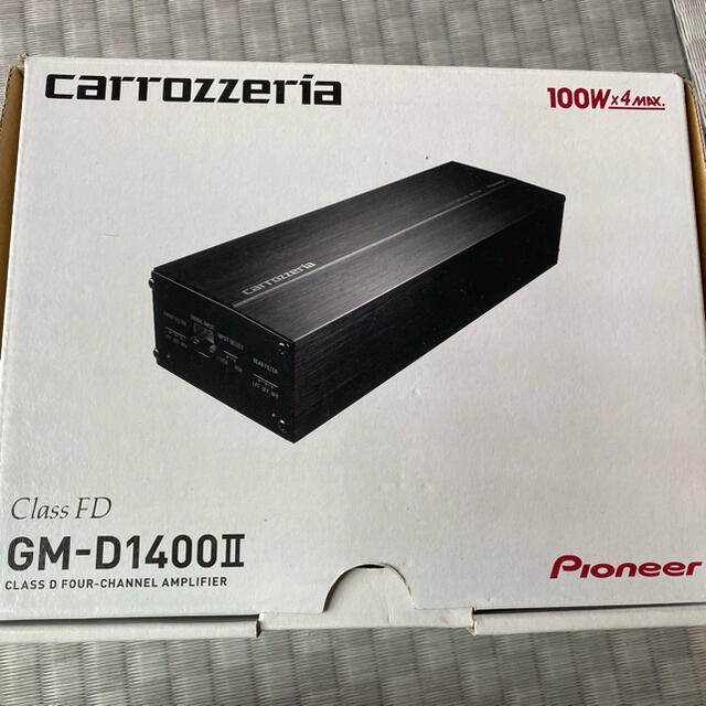 購入待ち＊Pioneer カロッツェリア パワーアンプGM-D1400-2 - カー
