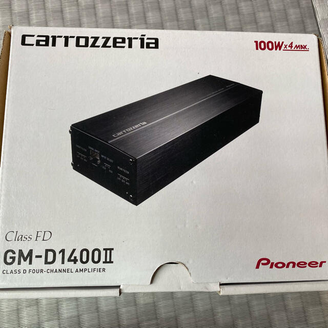 Pioneer ＊購入待ち＊Pioneer カロッツェリア パワーアンプGM-D1400-2の通販 by A's shop｜パイオニアならラクマ