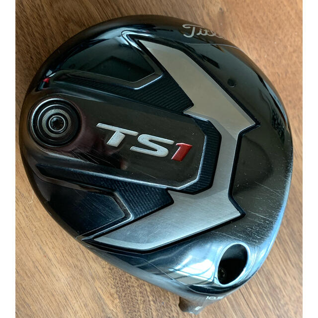 Titleist(タイトリスト)のタイトリストTS1ドライバーヘッド、カバー、未使用レンチ&巾着 スポーツ/アウトドアのゴルフ(クラブ)の商品写真