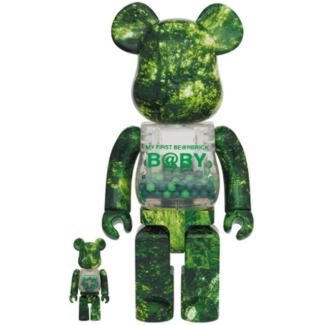 BE@RBRICK B@BY FOREST GREEN 100％&400％