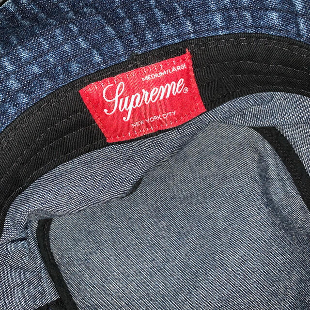 Supreme(シュプリーム)のMONAさま専用 Jacquard Logo Taping Crusher メンズの帽子(ハット)の商品写真