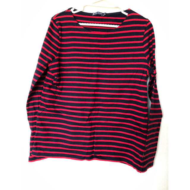 PETIT BATEAU(プチバトー)の【しーこ様専用】プチバトー　ボーダーTシャツ メンズのトップス(Tシャツ/カットソー(七分/長袖))の商品写真