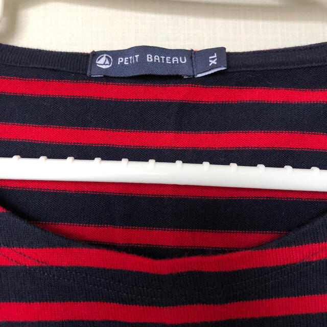 PETIT BATEAU(プチバトー)の【しーこ様専用】プチバトー　ボーダーTシャツ メンズのトップス(Tシャツ/カットソー(七分/長袖))の商品写真