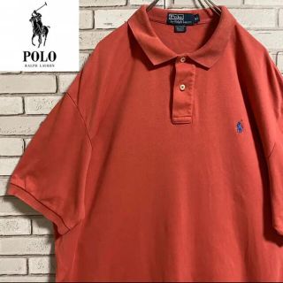 ポロラルフローレン(POLO RALPH LAUREN)の90s 古着 ポロ ラルフローレン ポロシャツ ワンピース 刺繍ロゴ ゆるだぼ(ポロシャツ)