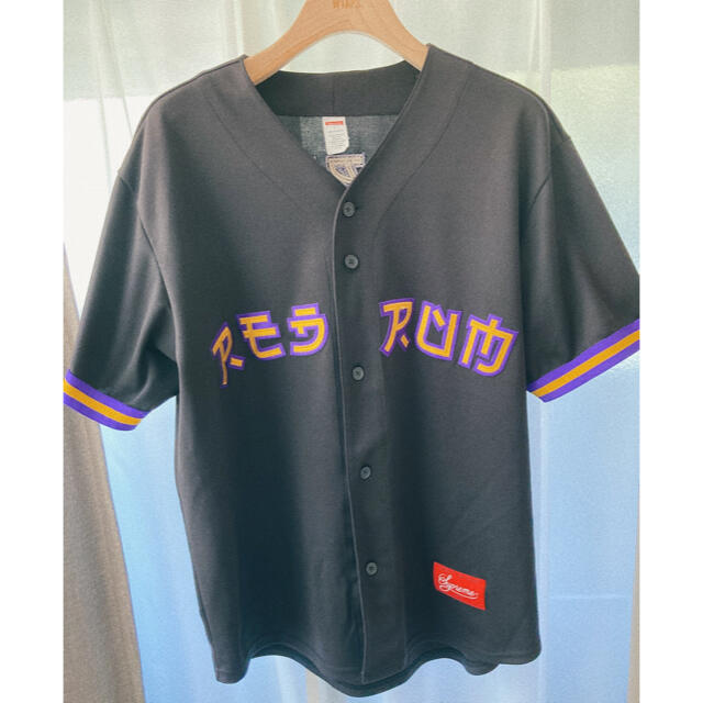 Tシャツ/カットソー(半袖/袖なし)Supreme Red Rum Baseball Jersey