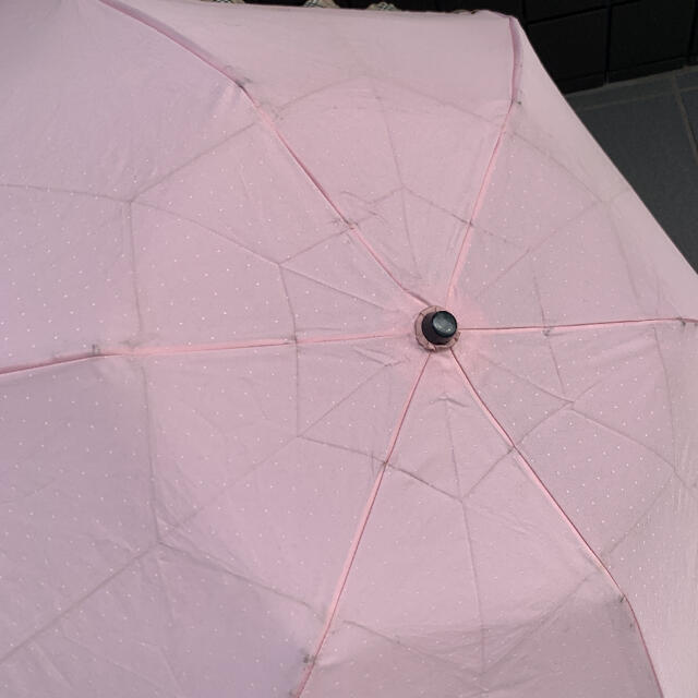 BURBERRY(バーバリー)のバーバリー　ピンク折りたたみ傘 レディースのファッション小物(傘)の商品写真