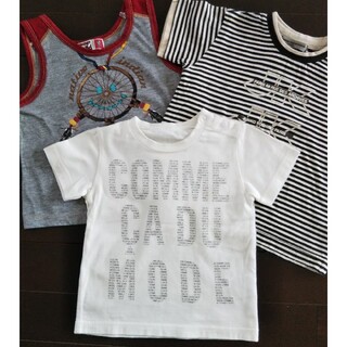 コムサデモード(COMME CA DU MODE)のコムサデモード他  Tシャツ3枚セット  90～95㎝(Tシャツ/カットソー)